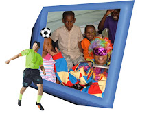 Cuento Bastón llevar alegría a niños sobrevivientes del mortífero terremoto de Haití.