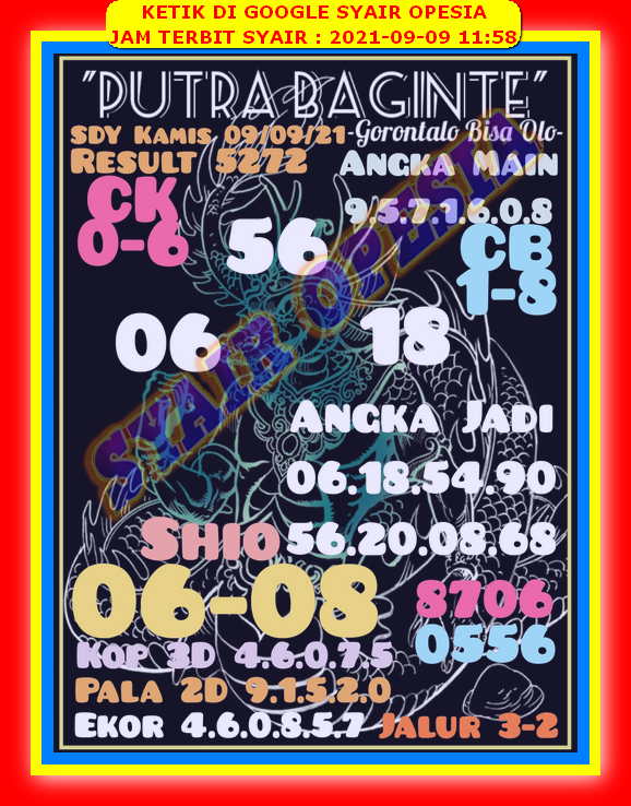 Syair Toto Sydney 9 September 2021 Royal Syair Syair Toto Sydney 9 September 2021 Royal Syair