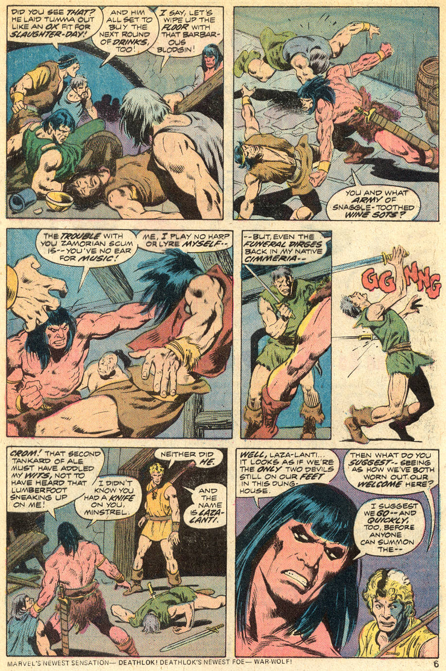 Read online Conan the Barbarian (1970) comic -  Issue #45 - 5