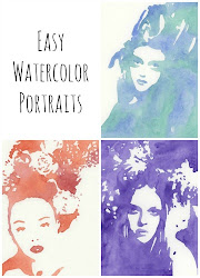 easy watercolor tutorial portrait painting watercolour portraits try face tutorials paintings kristindudish dudish kristin drawing watercolors