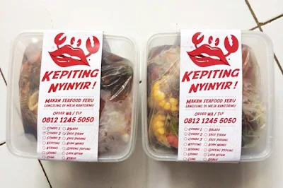Kepiting Nyinyir Seafood Online Murah di Jakarta Bisa Pesan Lewat Gofood dan Grabfood