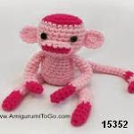 patron gratis mono amigurumi | free pattern amigurumi monckey