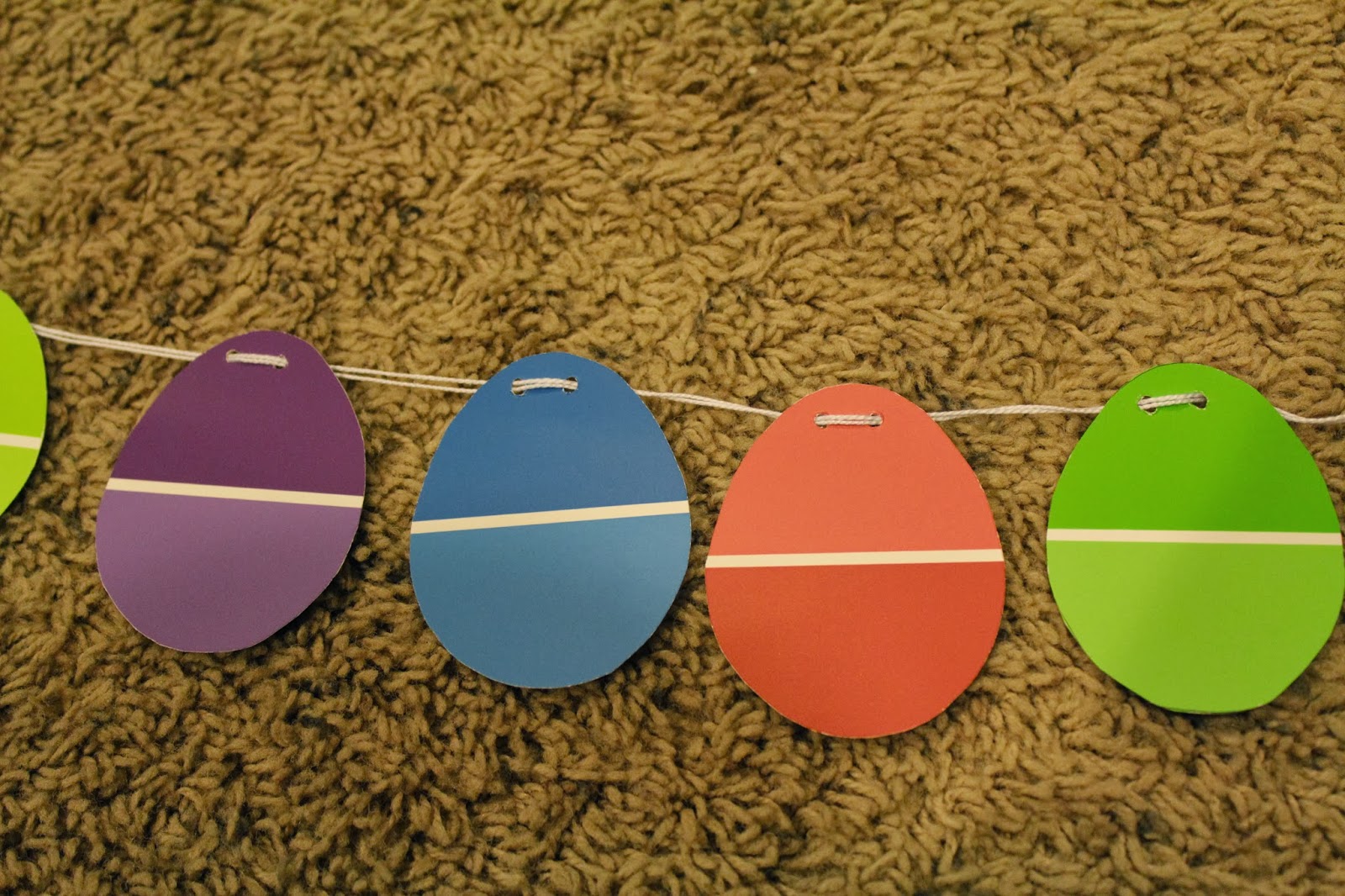 Potpourri Mommy Paint Chip Easter Egg Banner