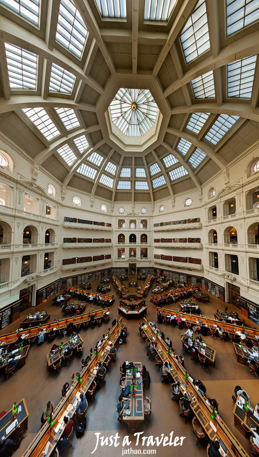 Melbourne-State Library Victoria-CBD-Attraction-Recommendation-Map-Itinerary-Tourism-Independent Travel-Travel Blog-Must visit-Must See