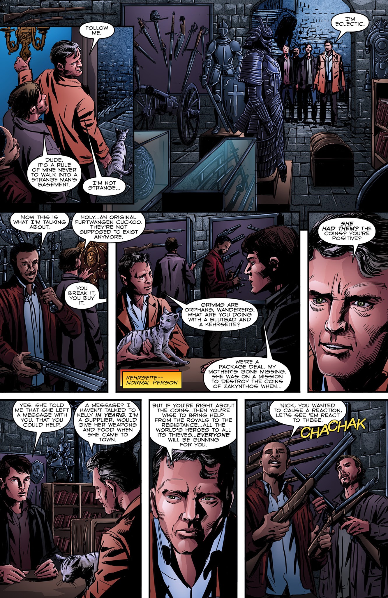 Read online Grimm (2013) comic -  Issue #1 - 11