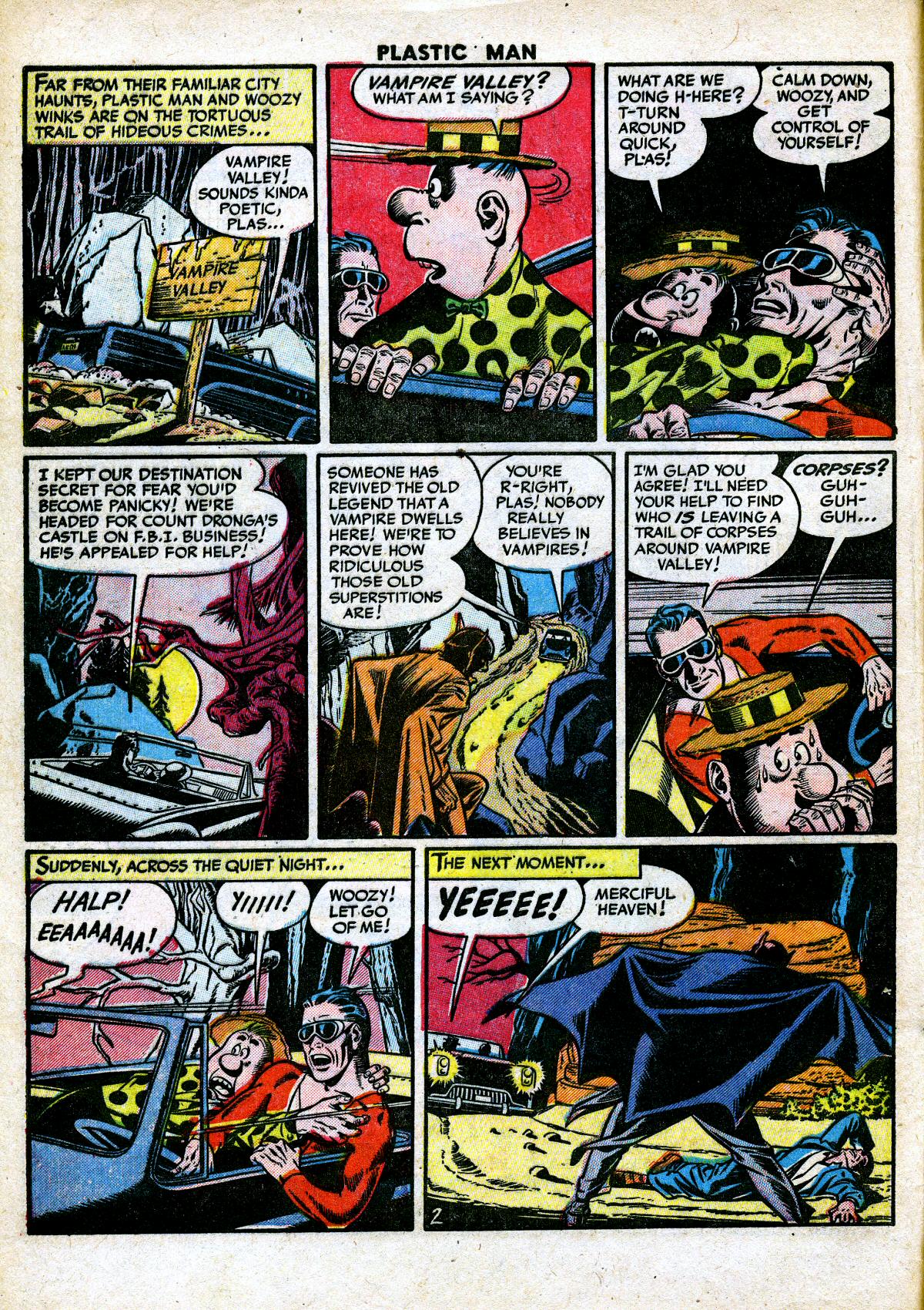 Read online Plastic Man (1943) comic -  Issue #43 - 6