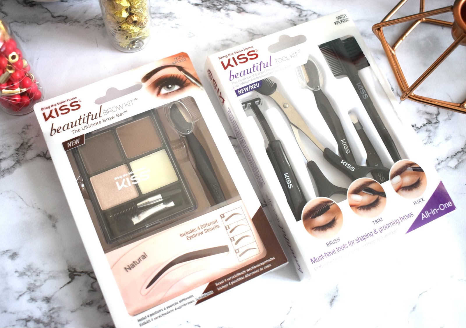 Merveille Beauté Des sourcils parfaits avec les Kits de KISS