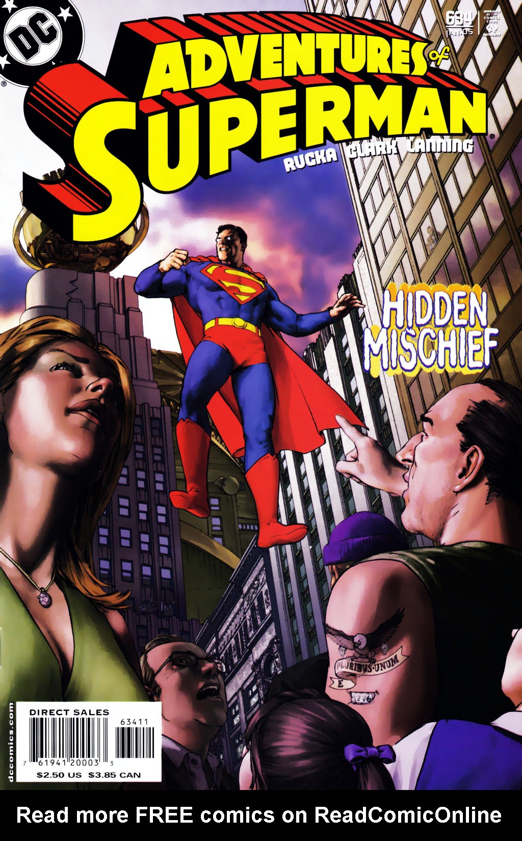 Read online Adventures of Superman (1987) comic -  Issue #634 - 1
