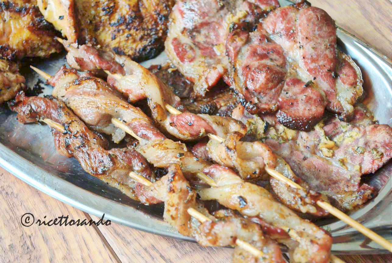 Ricettosando ricette di cucina Grigliata mista e Kugelgrill Landmann