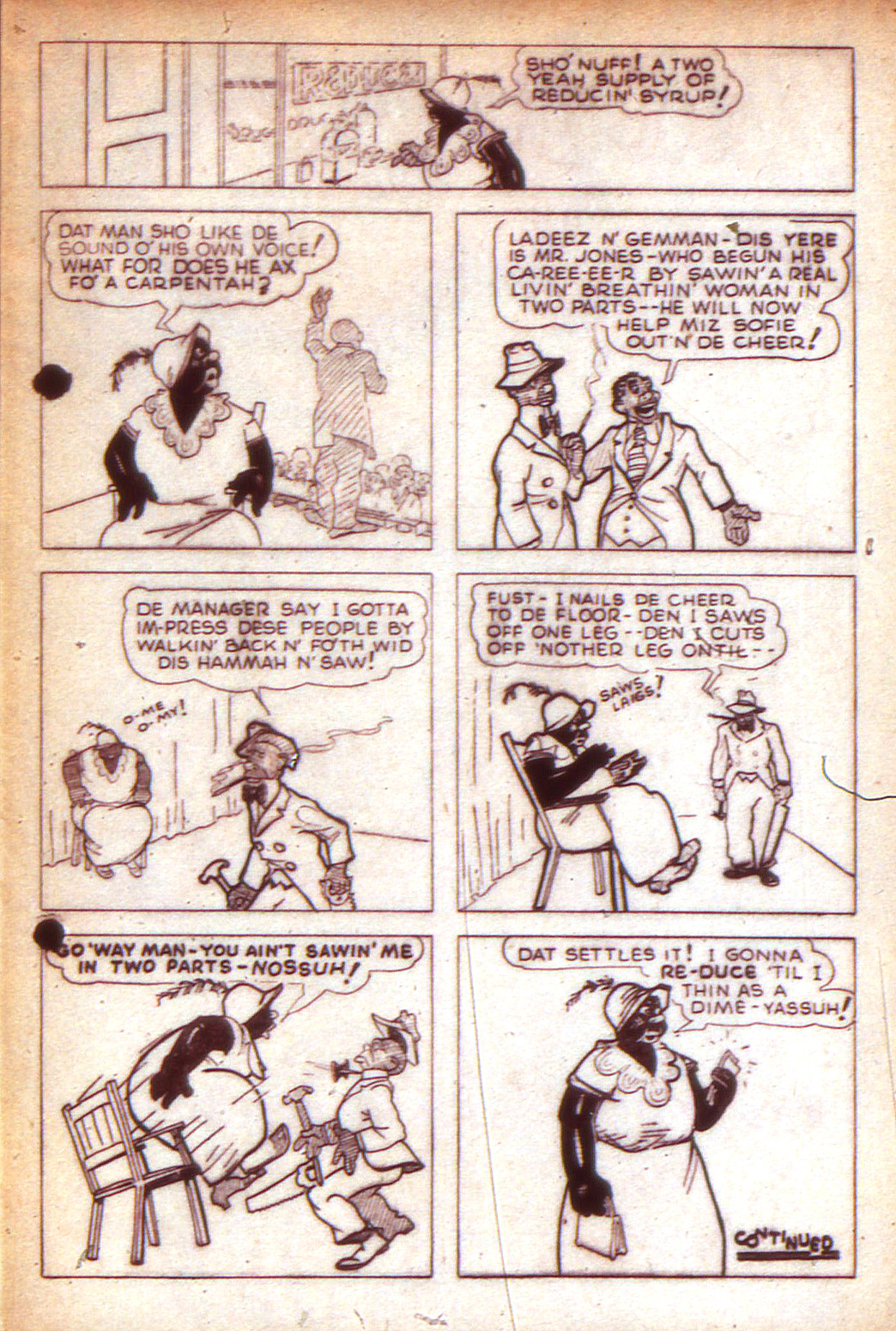 Read online Funny Pages comic -  Issue #6 - 8