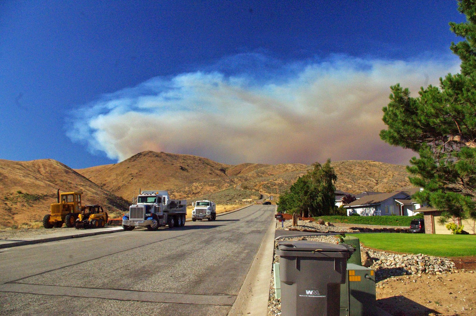 usbackroads™ Mills Canyon Fire, July 8th, 2014, Entiat, Washington