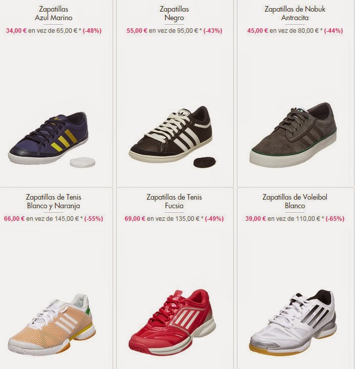 Seis modelos de deportivas adidas para hombre y mujer. Zapatillas Adidas