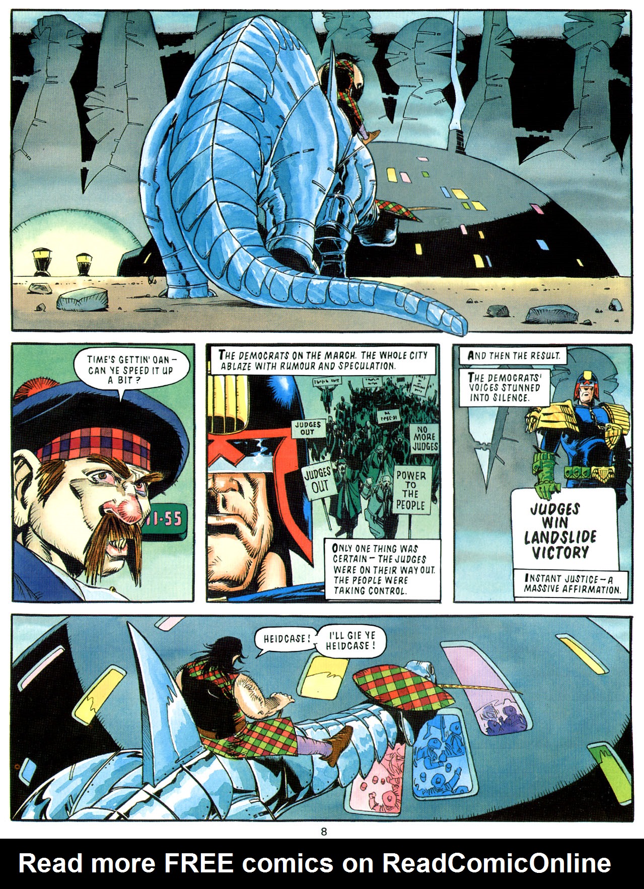 Read online Judge Dredd: The Complete Case Files comic -  Issue # TPB 16 (Part 1) - 227