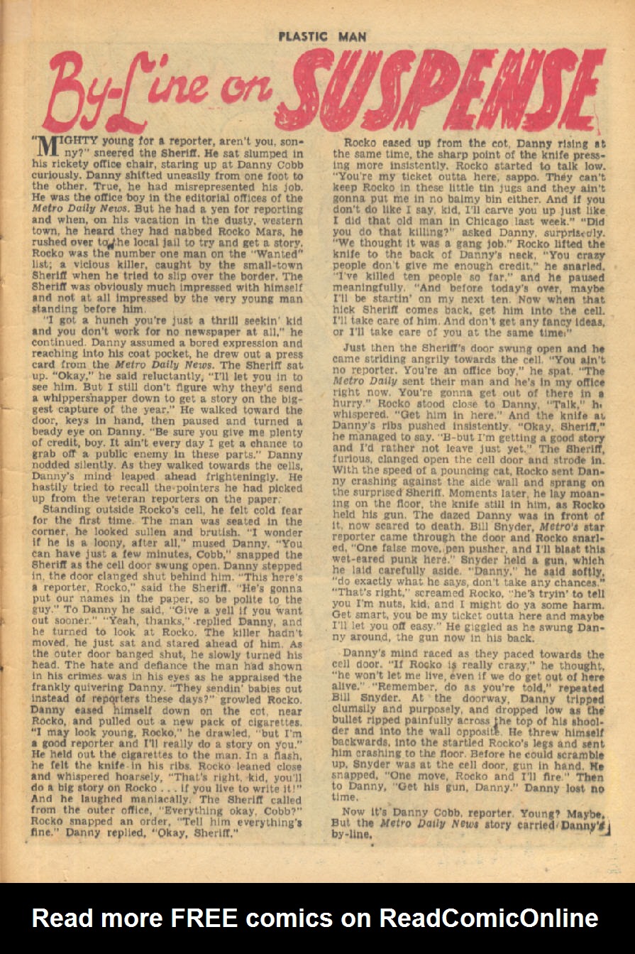 Plastic Man (1943) issue 38 - Page 25