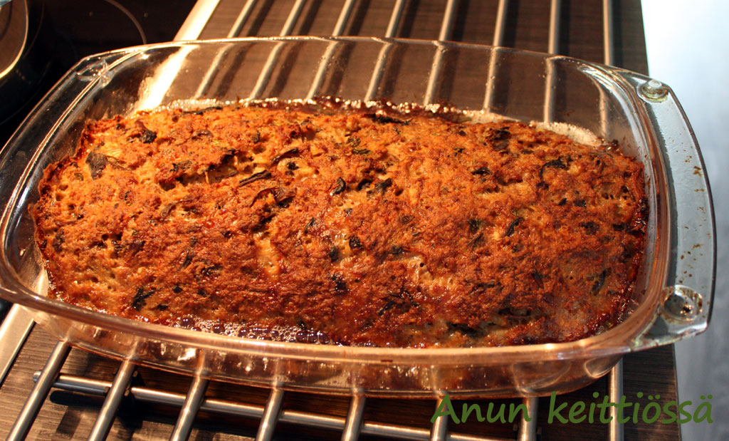 Sienijauhelihamureke