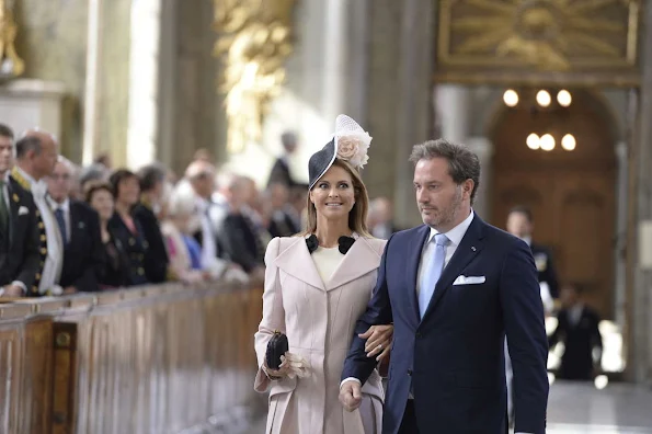 Crown Princess Victoria, Prince Daniel, Princess Estelle, Princess Madeleine, Christopher O'Neill, Prince Carl Philip and Princess Sofia of Sweden and royal guests, King Juan Carlos, Queen Sofia of Spain, Denmark's Queen Margrethe, Prince Albert