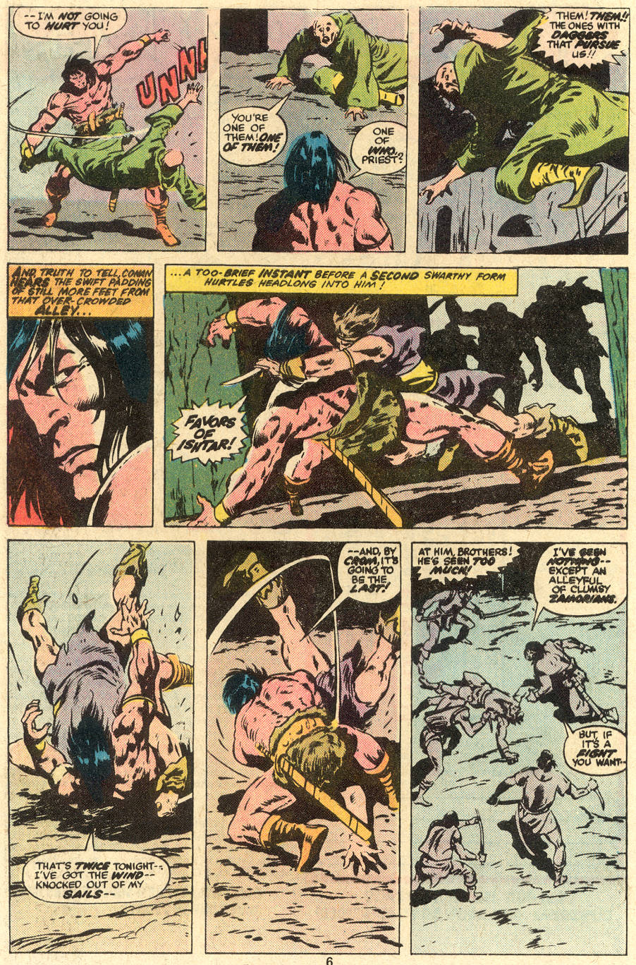 Read online Conan the Barbarian (1970) comic -  Issue #78 - 5