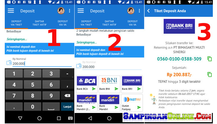Bagaimana Cara Deposit Ke Akun Bebasbayar Untuk Menambahkan Saldo Bagaimana Cara Deposit Ke Akun Bebasbayar Untuk Menambahkan Saldo