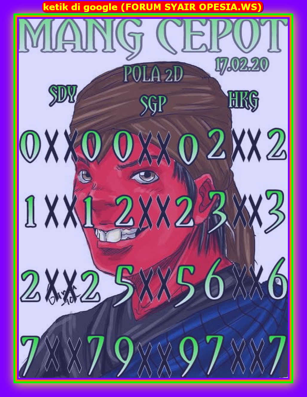 1 New Message Kode Syair Hongkong 17 Februari 2020 Forum Syair Togel Hongkong Singapura Sydney