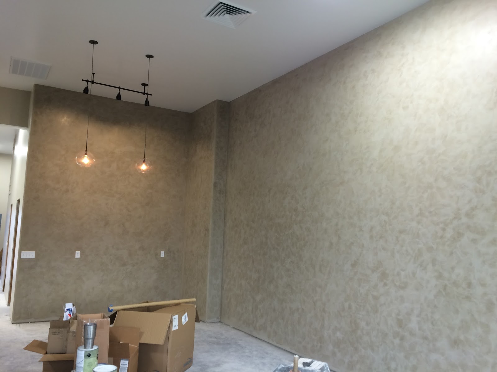 Huls Italian Plasters & Drywall llc. Behr Plaster jobs.