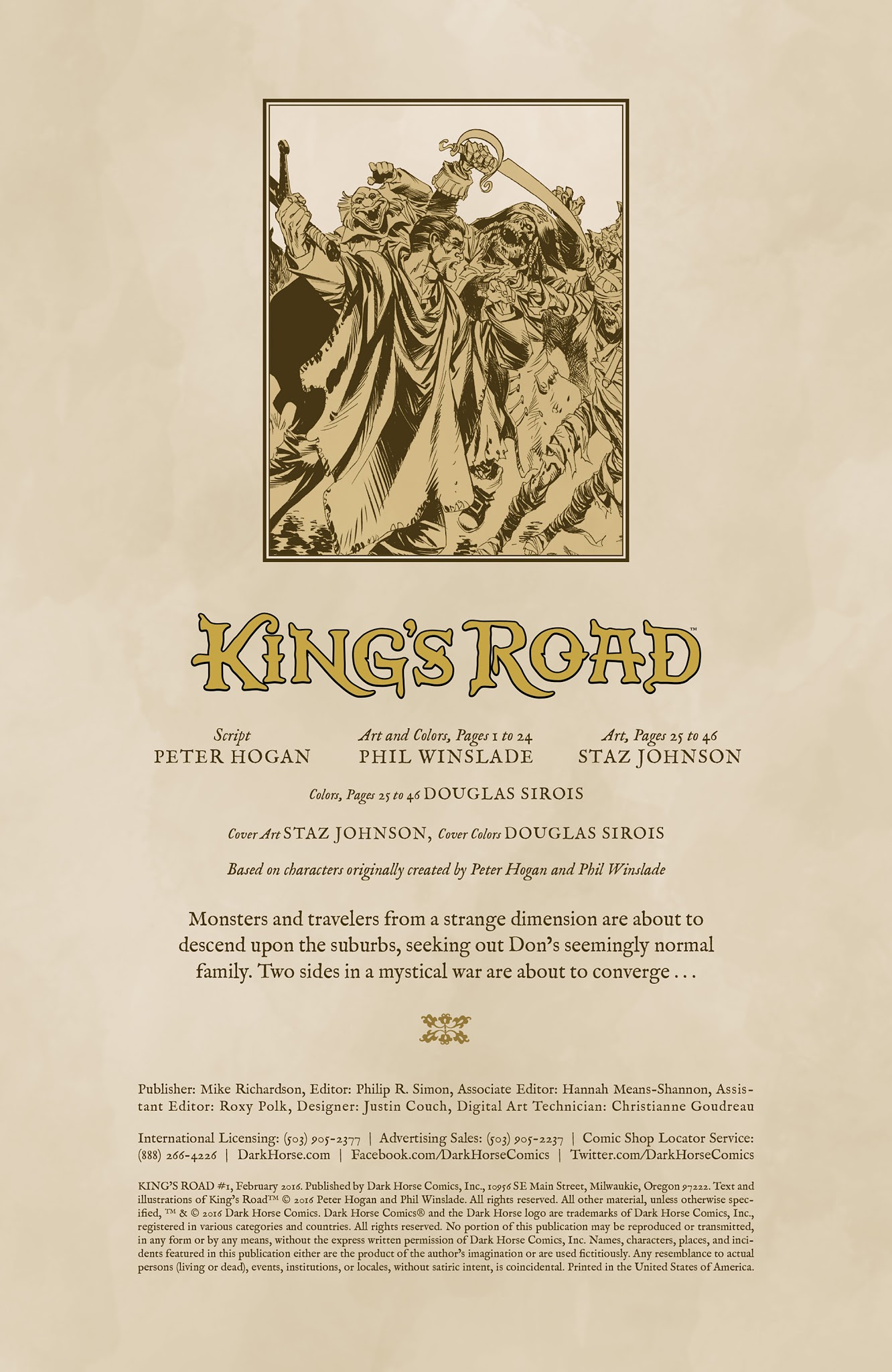 Read online King's Road comic -  Issue #1 - 2