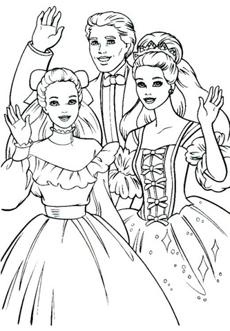 Barbie and Prince Wedding | Disney Coloring Pages | Kids Coloring Pages