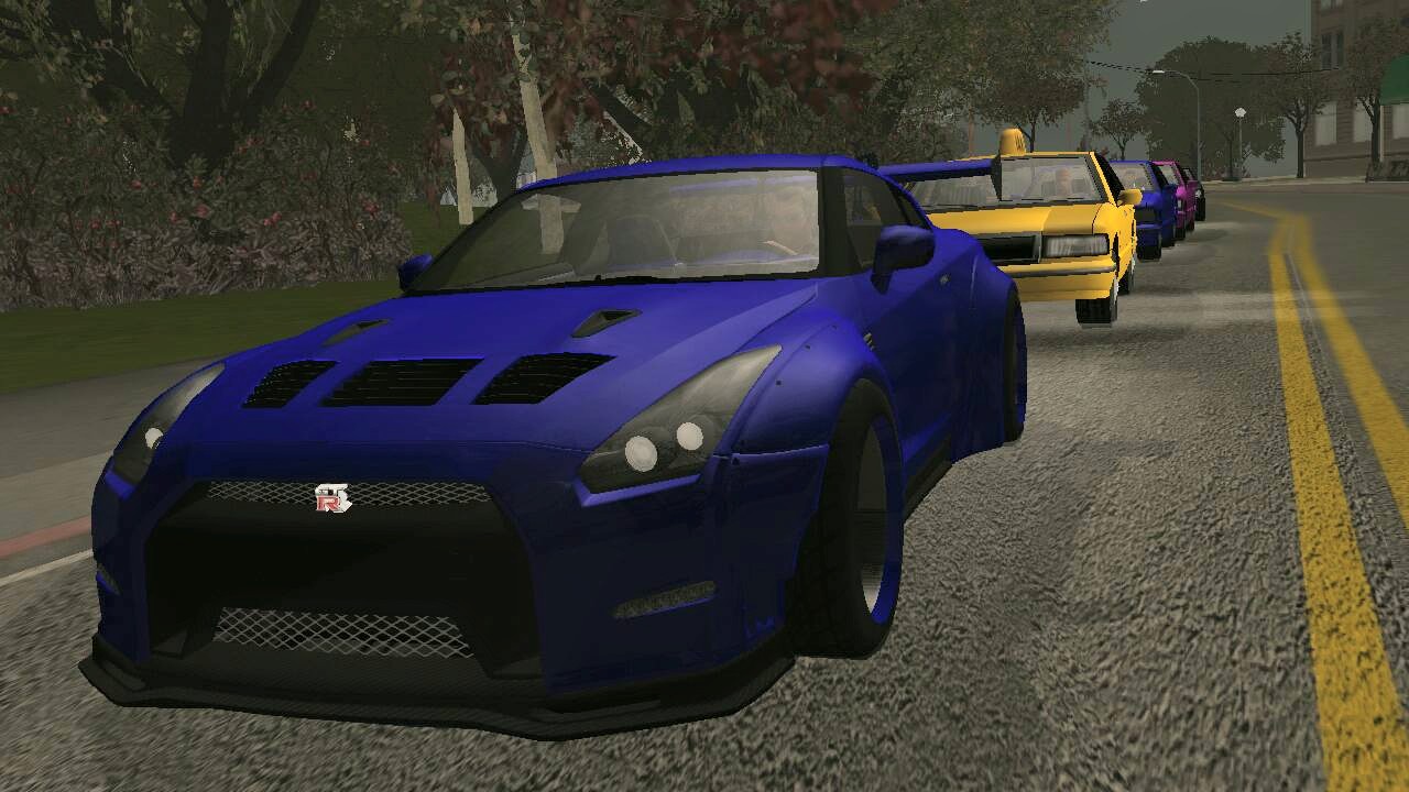 Download Nissan GT-R R35 Supreme X Louis Vuitton for GTA San