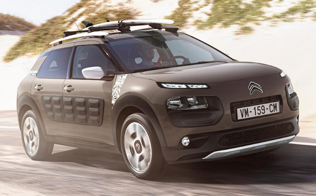 CITROEN C4 Cactus, White Rooftop Bars and Entryway Mirrors