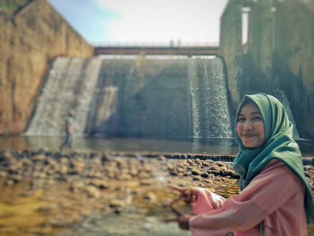 Spot Foto di Air Terjun Bendungan Danau Gegas Danau gegas Sukakarya