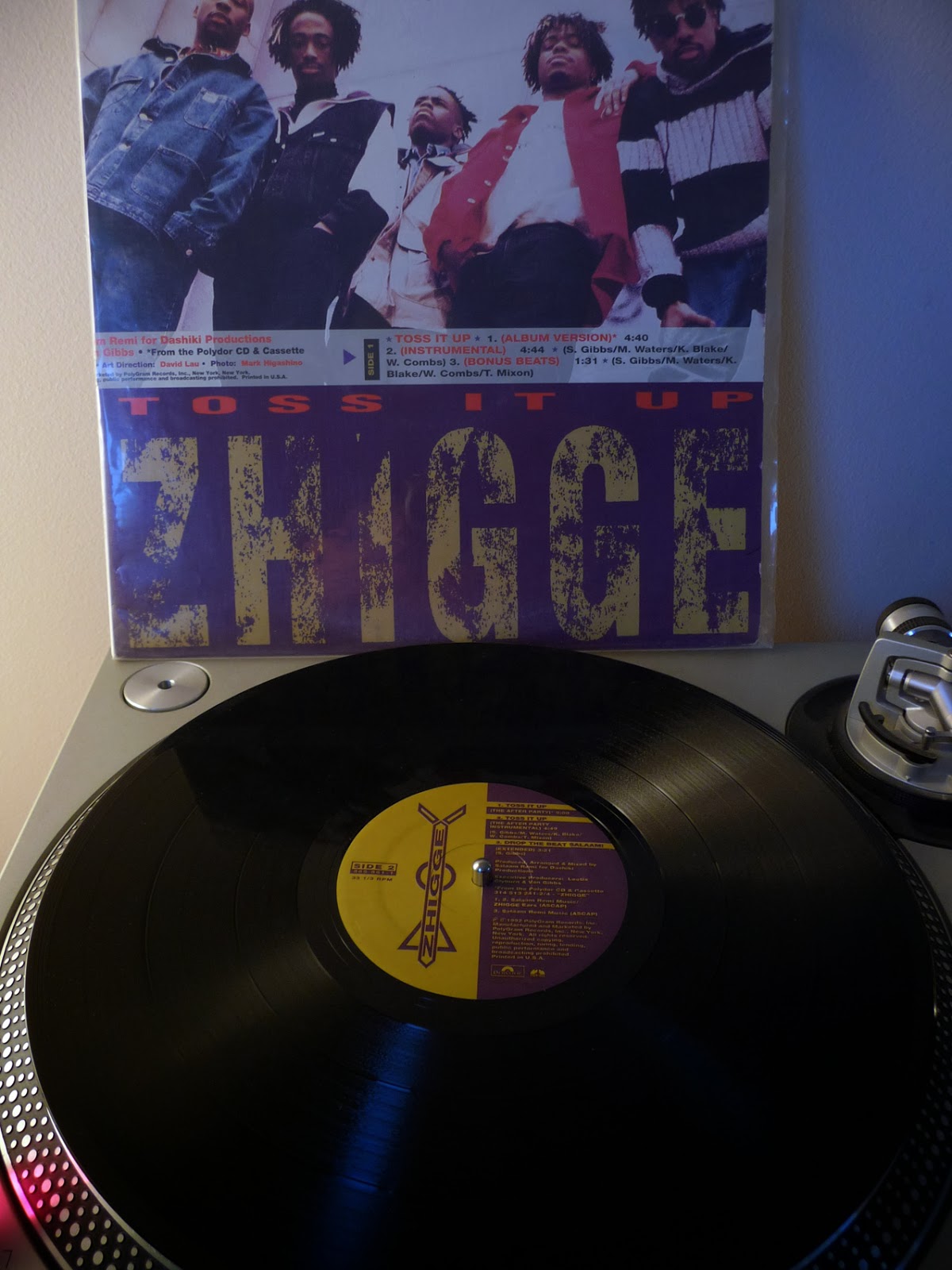 HipHop-TheGoldenEra: Zhigge - Toss It Up - 1992