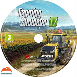Farming Simulator 17 Disc Label