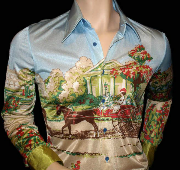 Bedrift tunge Overleve Styles Of The 70's - Polyester Nik Nik Disco Shirts [ Being Ron ]