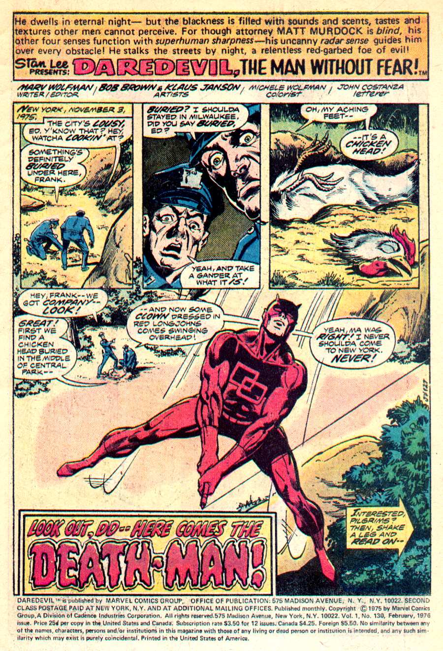 Daredevil (1964) 130 Page 1