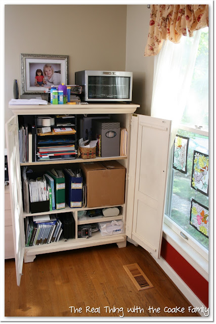 Organizing Ideas: Crafts & Office - The Real Thing with the Coake Family