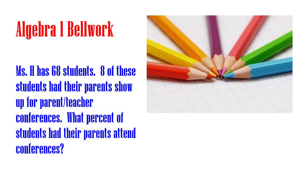 Math = Love: I love bellwork.