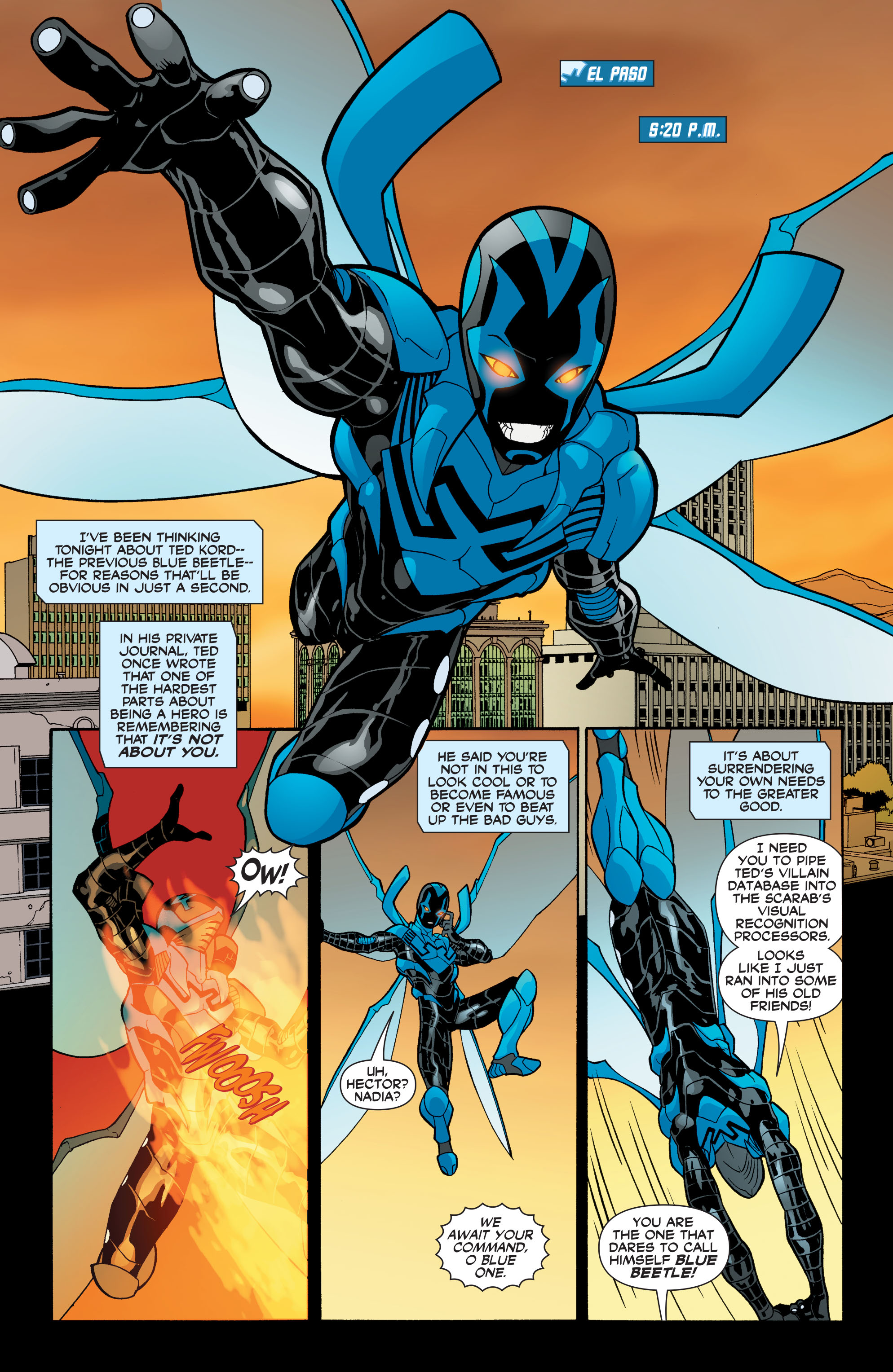 Read online Blue Beetle (2006) comic -  Issue #35 - 2