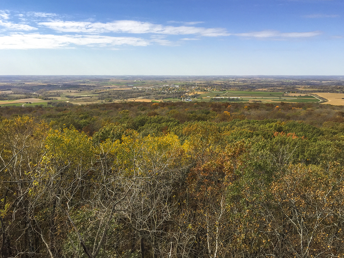 Hiking the Flint Rock Trail at Blue Mound State Park