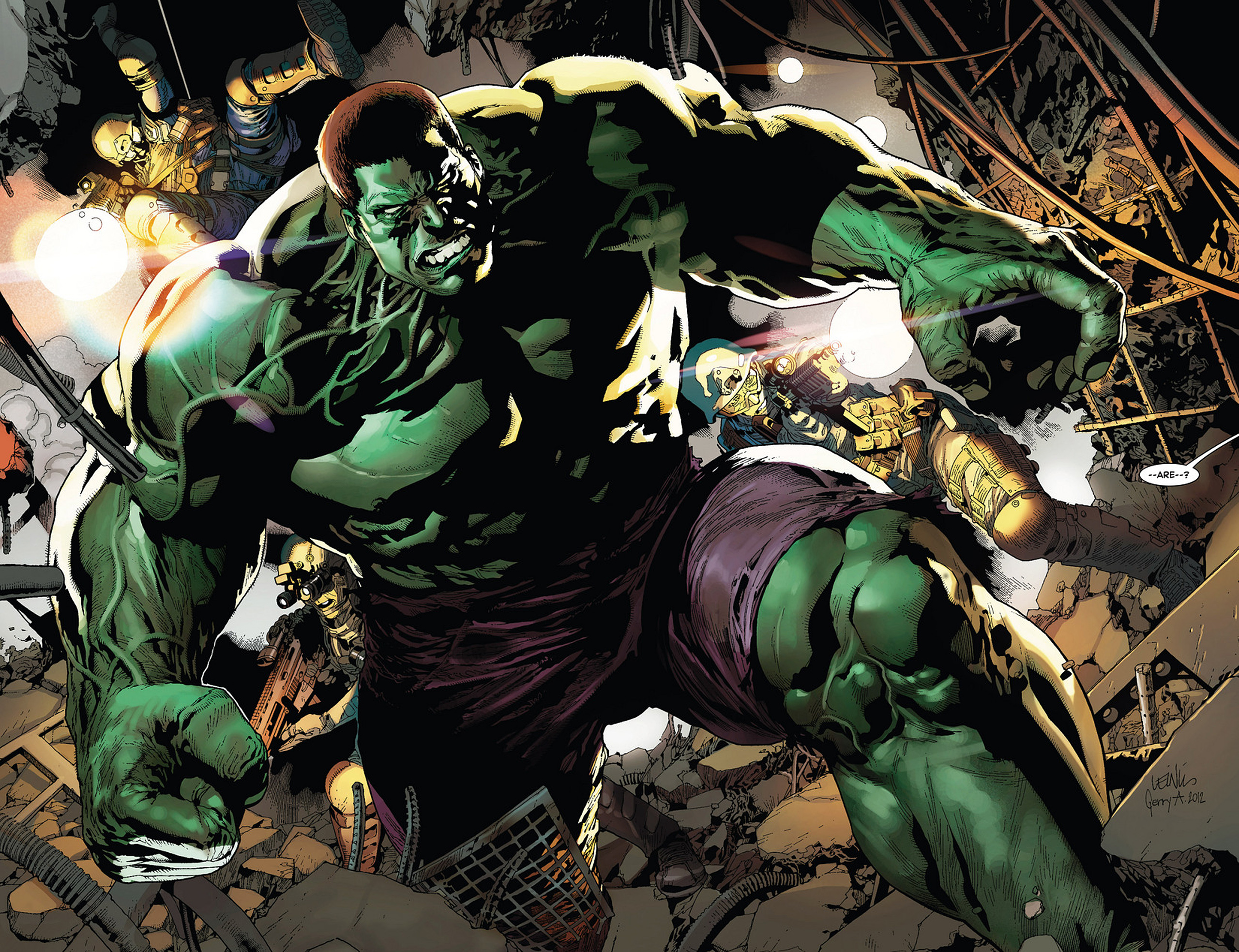 Read online Indestructible Hulk comic -  Issue #1 - 14