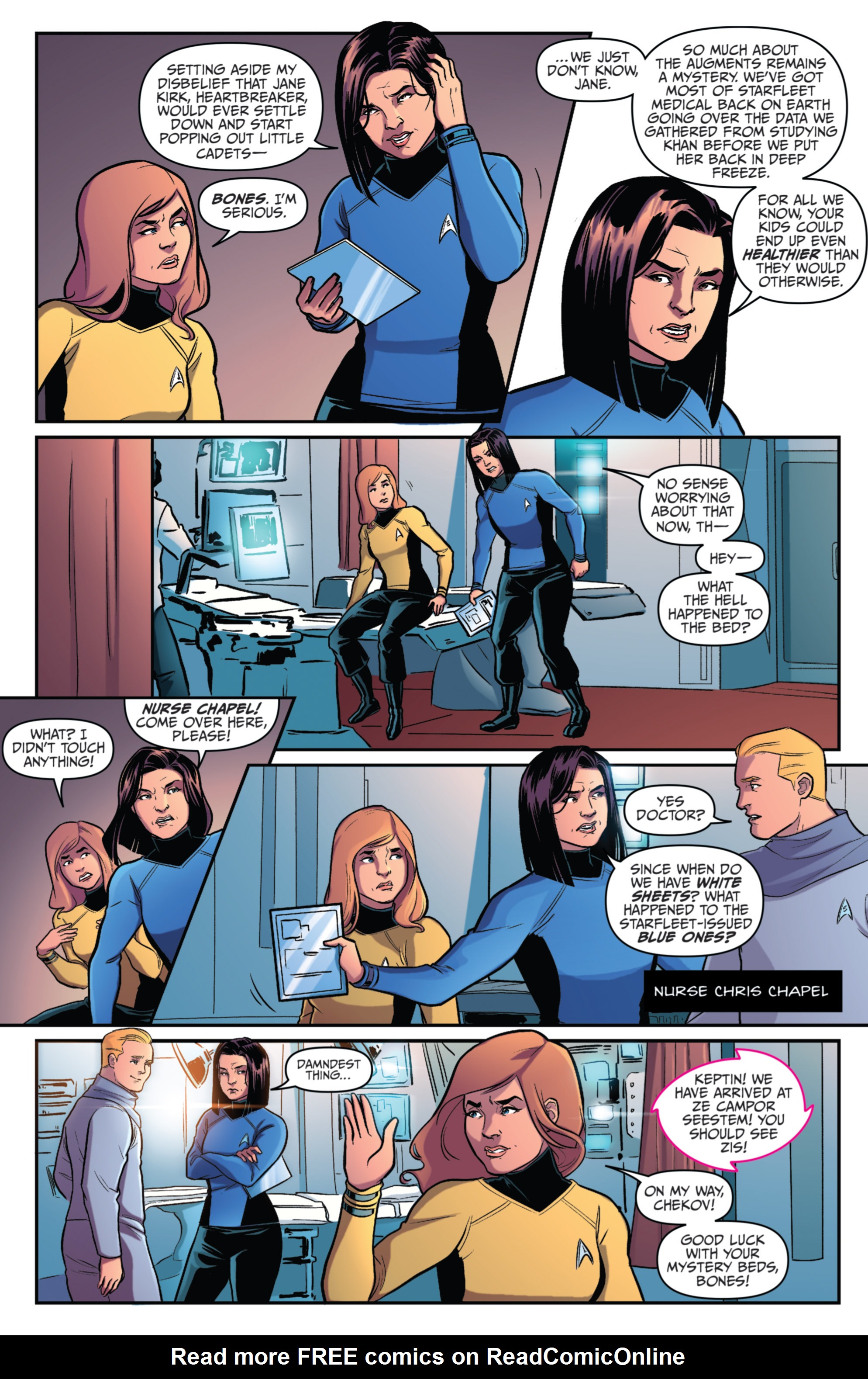 Read online Star Trek (2011) comic -  Issue #29 - 14