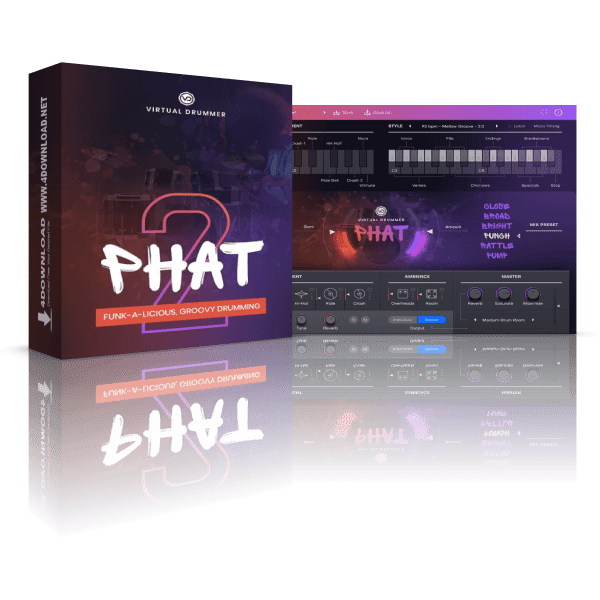 UJAM Virtual Drummer PHAT v2.0.1 Full version