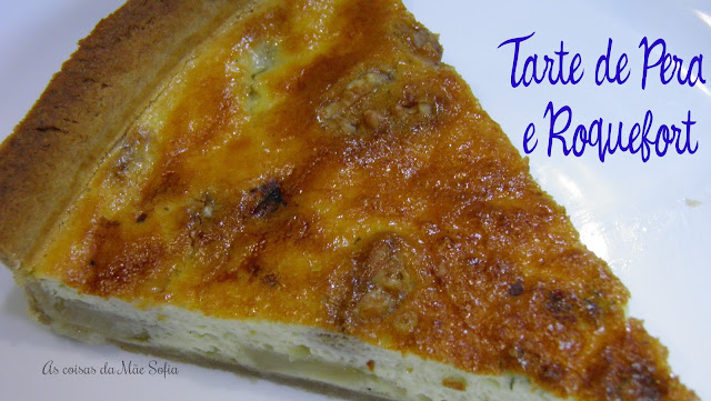 Tarte de Pera e Roquefort