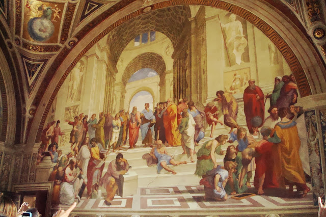 Raphael, The School of Athens, Vatican museums