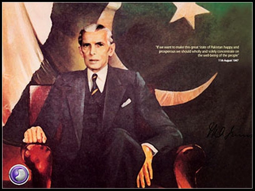 Quaid-e-Azam Mohammad Ali Jinnah Famous Painting