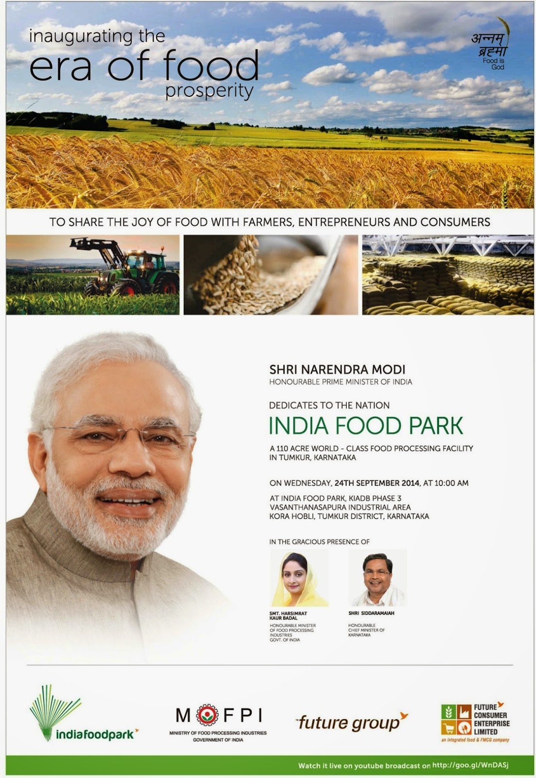 Twenty22India on the move India Food Park