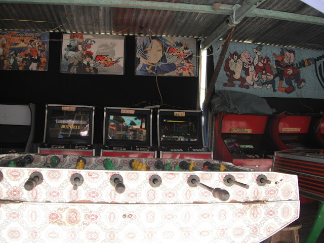 Old arcade games in San Pedro la Laguna Guatemala Old arcade games San Pedro la Laguna Guatemala