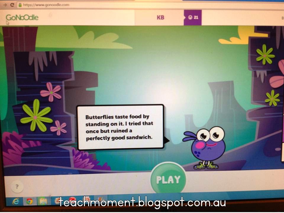 Teachable Moments Do you GoNoodle?