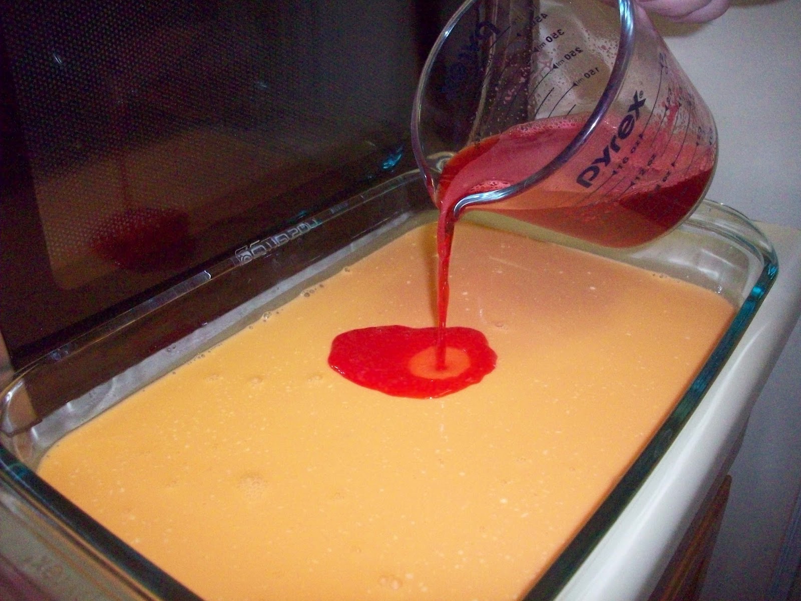 Tried & True Recipes Rainbow Jello Salad Happy St. Patrick's Day