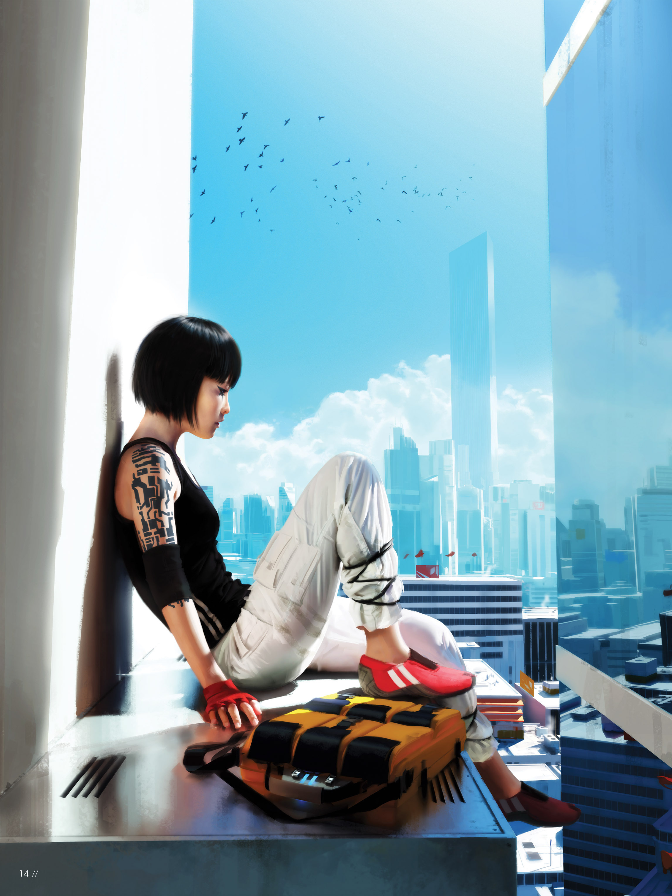 Read online The Art of Mirror's Edge: Catalyst comic -  Issue # TPB (Part 1) - 13