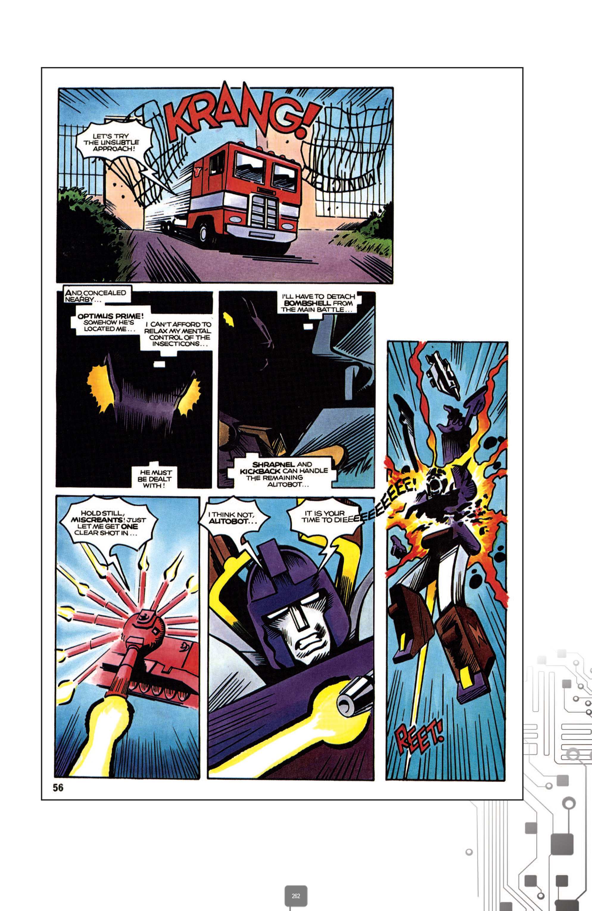 Read online The Transformers Classics UK comic -  Issue # TPB 1 - 263