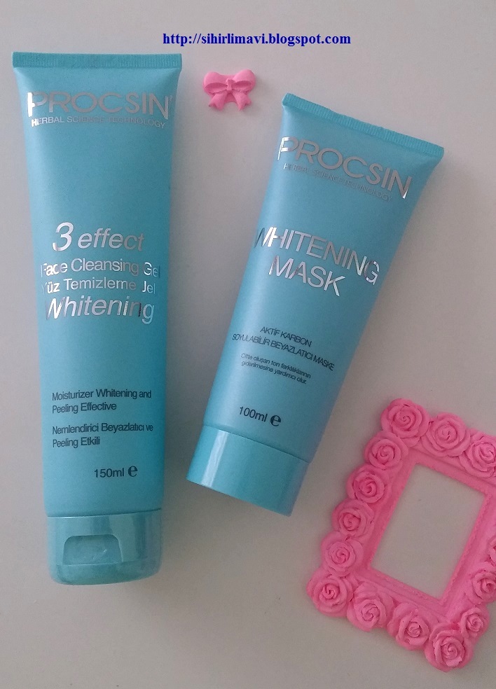 Procsin 3 Effect Face Cleansing Gel & Procsin Whitening Mask Sihirli